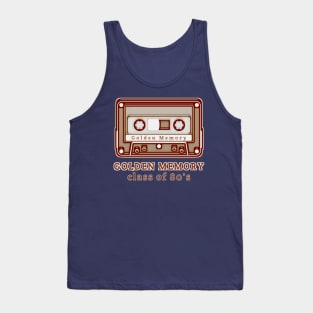 Golden Memory Class Of 80's Tank Top